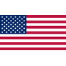 The flag of United States of America.