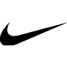 Nike logo.